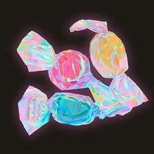 Схема вышивки «Конфеты»