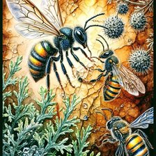 Схема вышивки «Растения»