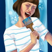 Схема вышивки «Не могу не петь»