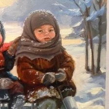 Зима. Детство.