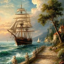 Схема вышивки «Секрет»