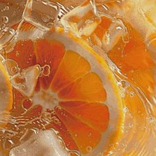 Схема вышивки «Апельсин»