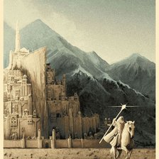 Схема вышивки «Минас Тирит»