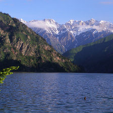 Схема вышивки «Озеро»