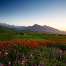 Схема вышивки «Горы_2»