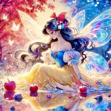 Схема вышивки «Snow Princess»