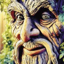 Схема вышивки «Лес»