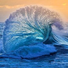 Схема вышивки «красота волн»