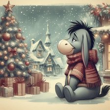 Схема вышивки «Ослик»