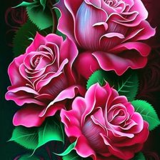 Схема вышивки «Цветы»