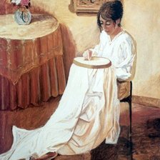 Рукодельница. Вышивальщица.