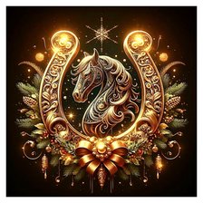 Схема вышивки «Символ года»