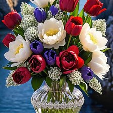 Схема вышивки «Букет💐»