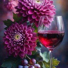 Схема вышивки «Красное вино🍷»