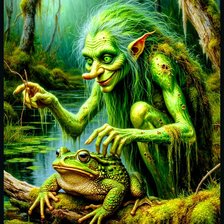 Схема вышивки «Болото»