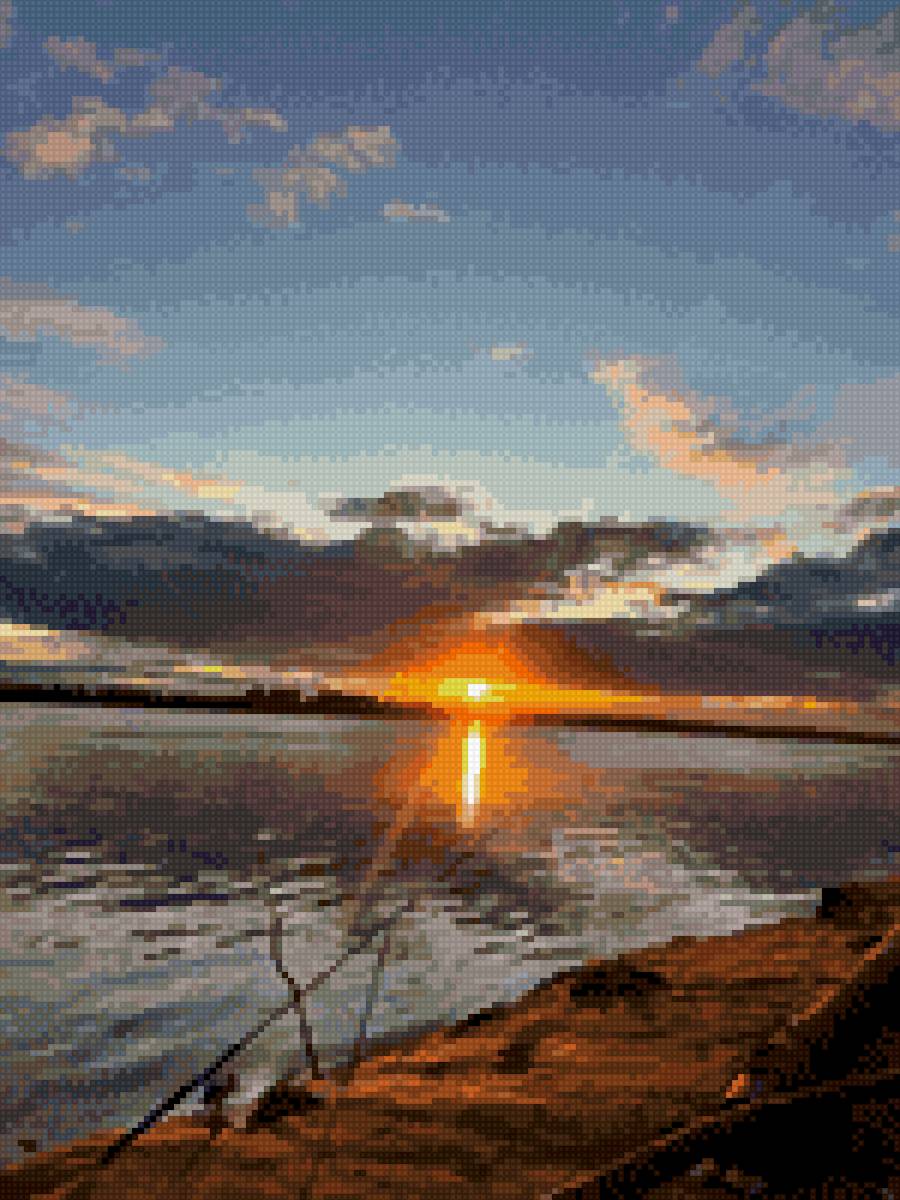 Рыбалка - рыбалка, природа, река, отдых - предпросмотр