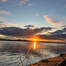 Схема вышивки «Рыбалка»