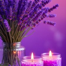 Схема вышивки «Лавандовое настроение»