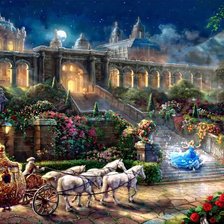 Схема вышивки «Cinderella»