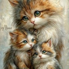 Схема вышивки «Семья»