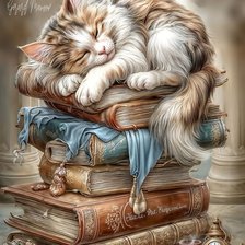 Схема вышивки «Book lover»