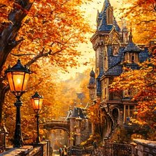 Схема вышивки «Моя Англия»