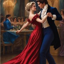 Схема вышивки «Двое»