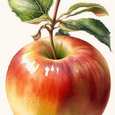 Схема вышивки «Яблочко»