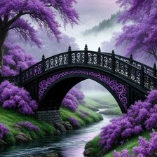 Схема вышивки «Мостик»