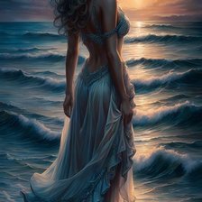 Схема вышивки «На закате»