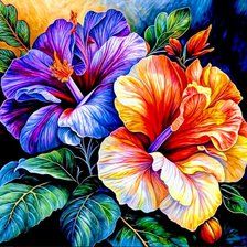 Схема вышивки «Растения»