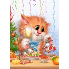 Схема вышивки «Новый год»