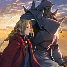 Схема вышивки «Fullmetal Alchemist»