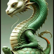 Схема вышивки «Черепаха»