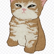 Схема вышивки «Кот wiwiwi»