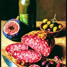 Схема вышивки «Еда»