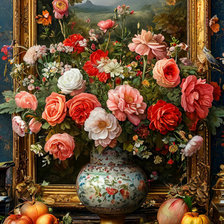 Схема вышивки «Цветы»