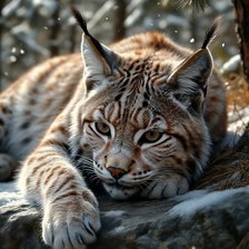 Схема вышивки «Лесная красавица»