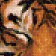 Предпросмотр схемы вышивки «Тигр спит» (№2925030)