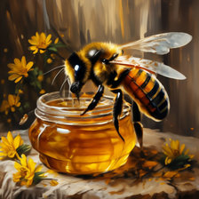 Схема вышивки «Медовые истории»