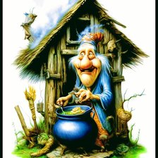 Схема вышивки «Бабушка»