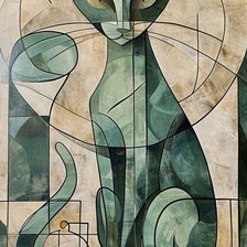 Схема вышивки «Kitty»