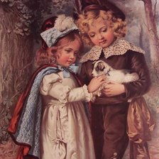 Схема вышивки «винтаж»