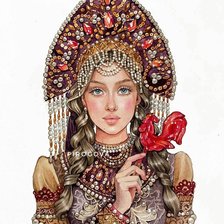 Схема вышивки «художник Ирина Пирогова»