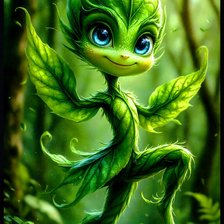 Схема вышивки «Лес»