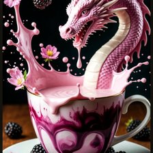 Схема вышивки «Напитки»