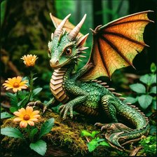 Схема вышивки «Лес»