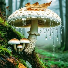 Схема вышивки «Лес»