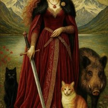 Схема вышивки «Фрея(15 цветов)»