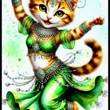 Схема вышивки «Кошки»